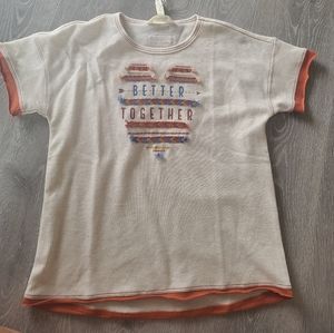 Matilda Jane Better Together Graphic Waffle Tee